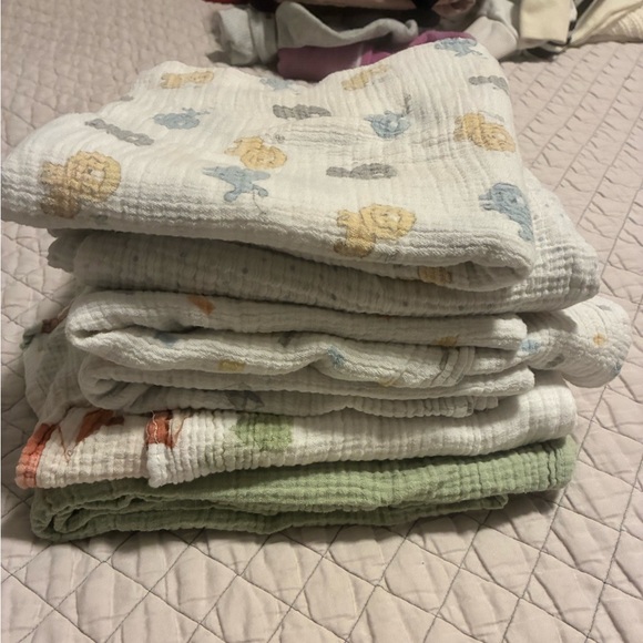 aden + anais Other - 6 baby muslin swaddle blankets